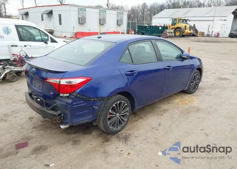 2014 Toyota Corolla S Premium из США, поврежденный, VIN 2T1BURHE4EC092146